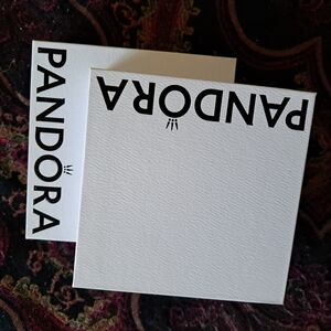 Pandora White Gift Box